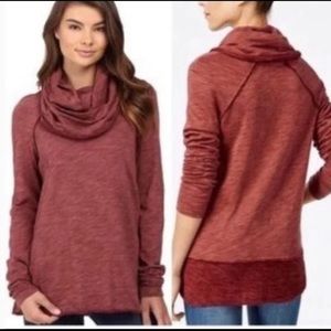 Free People Beach Cotton Cocoon Cowl Pullover - One Size